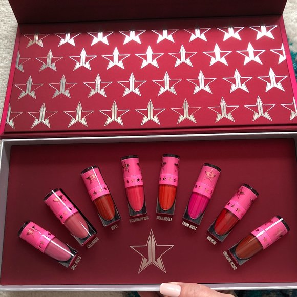 😍SALE!! NIB Jeffree Star Blood Sugar Mini Reds&Pinks!😍 - Picture 3 of 4